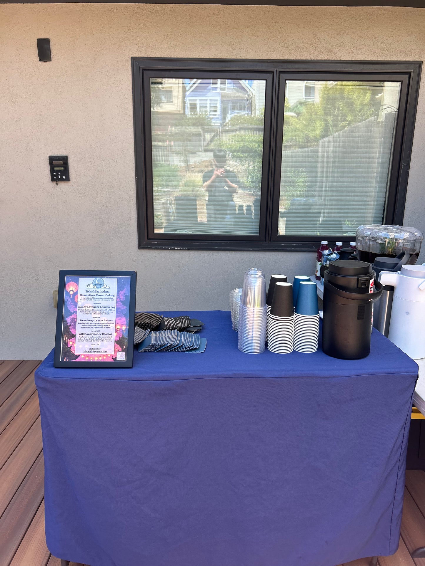 All-You-Can-Drink Hot & Cold Specialty Tea Bar for Sunset Young Chamber Recital (Materials Charge, $3.50/Person)