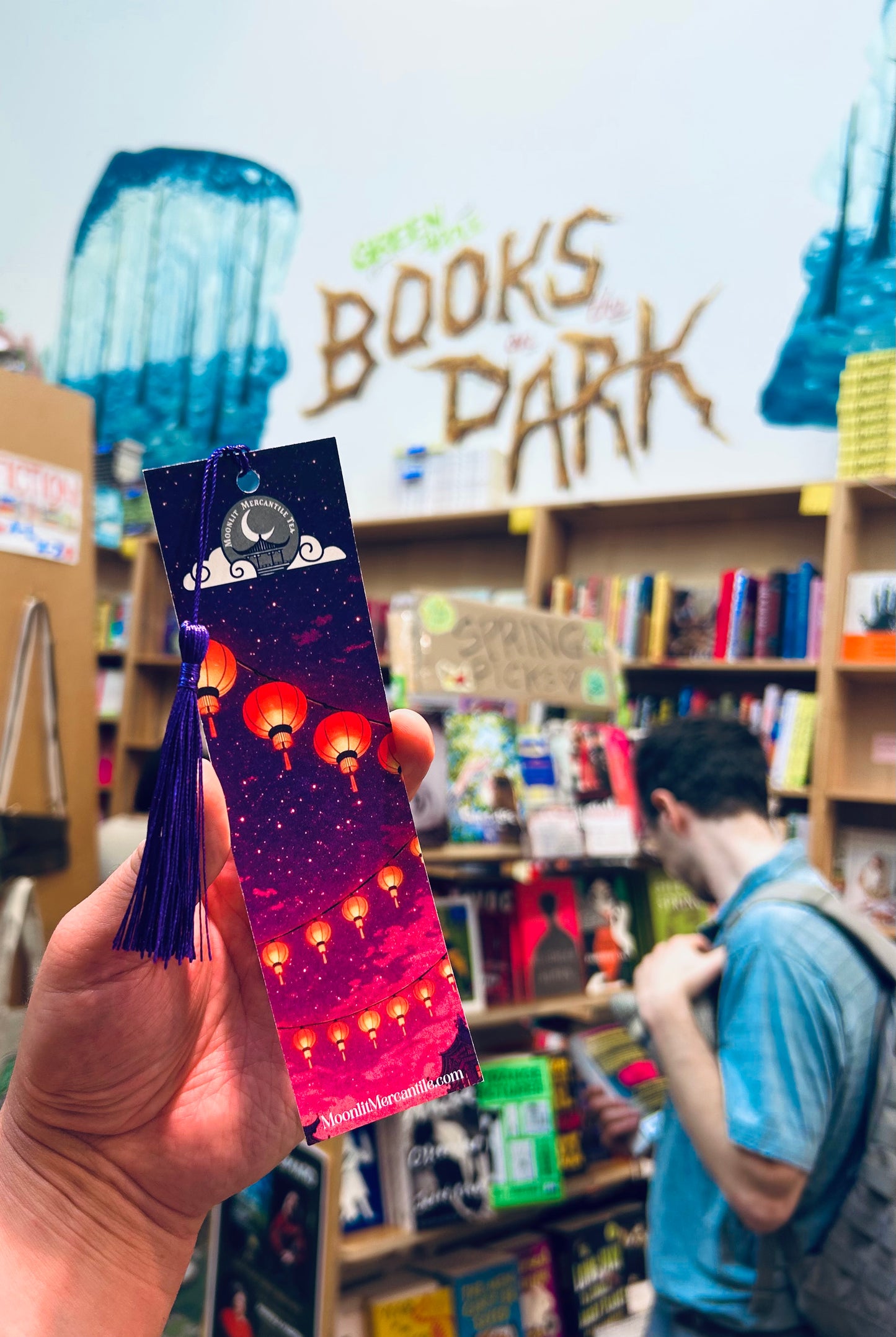 Moonlit Bookmark