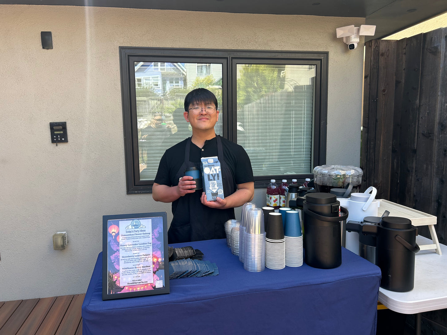 Tea Service for Sunset Young Chamber's 5/31 Mini Chamber Intensive & Recital (Labor Charge, $120/hr)